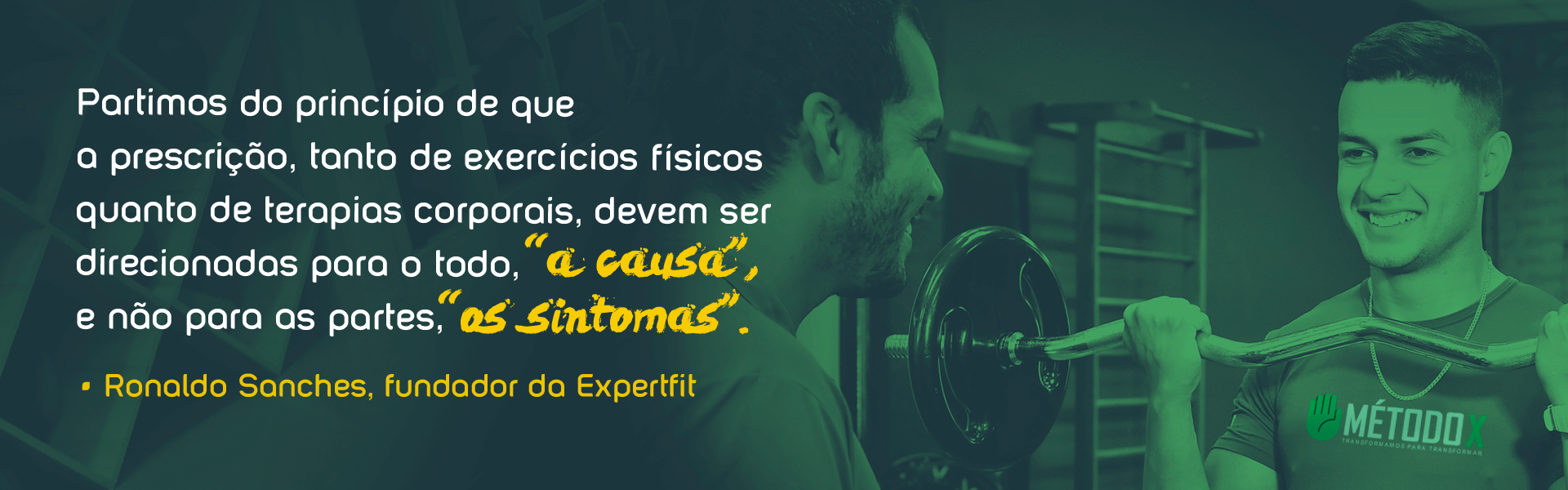 Acreditamos em fazer algo